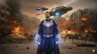 Indusman | The Super Hero | Epic AI Animation Shorts | Hindi Superhero Story | #superhero #shorts 