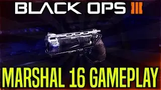 NEW MARSHAL 16 GAMEPLAY in Black Ops 3! BO3 NEW SHOTGUN PISTOL Gameplay! (BO3 NEW Supply Drop Guns)