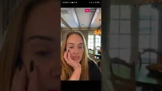 Adele (Easy on me ) snippet from her Instagram live