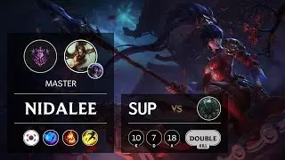 Nidalee Support vs Pyke - KR Master Patch 9.11