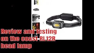 Outdoors Walmart  Review on The Budget Coast RL12R Variable light control headlamp