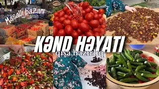 Masallı Bazarından Qışa Tədarük | Подготовка к Зиме и Деревенская Жизнь | Winter Prep, Village Life 