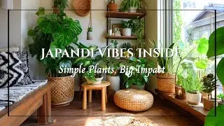 Japandi Minimalist Plant Styling Calm, Clean Greenery Decor for Budget Friendly Indoor Spaces