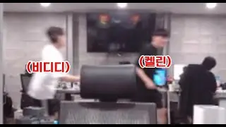 연습실에서 나무늘보랑 맞짱까는 비디디