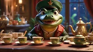 Captain Croc&rsquo;s Cosmic Tea Party | A Galactic Adventure with Space Pirates and Guests | Kids Story