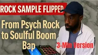Flipping Rock Song on the MPC ONE - 3 Min - Beat Breakdown on the MPC