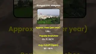 Sinhgad COE, Vadgaon &ndash; Direct Second Year Admission 2025
