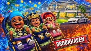 We Became the Richest Babies in  Brookhaven |  South African Brookhaven RP