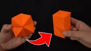 【一瞬で形が変わる】折り紙の折り方