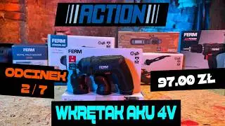 WIELKI TEST ELEKTRONARZEDZI Z ACTION *wkrętak aku 4v*