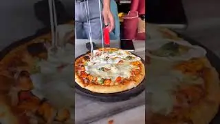 Liquid Cheese Pizza 🍕🔥 #shorts #pizza #youtubeshorts