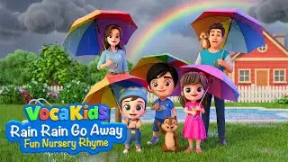 Rain Rain Go Away | English Kids Song | Nursery Rhymes for Children | VocaKids