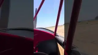 Taking off from the local airport