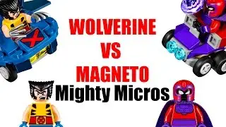 Mighty Micros: Wolverine vs. Magneto set 76073