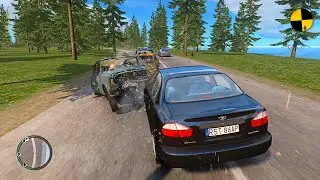 GTA 4 Crash Testing Real Car Mods Ep.101