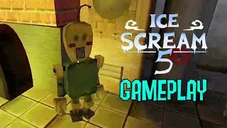 ICE SCREAM 5 LEAKED GAMEPLAY | BY CRAZY LEAKER