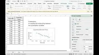 How to get the Linear Regression Equation Using Excel Mac 2024