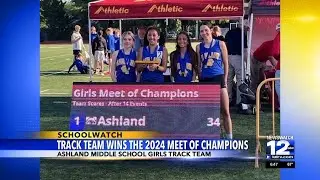 Ashland Middle School track team wins 2024 meet of champions