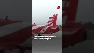 Indian Air Force organises an air show at the Air Force Station in Jammu