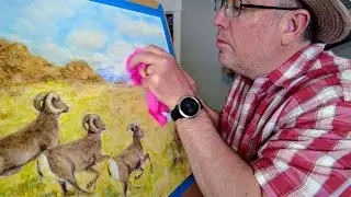 Wild Composition Changes:  Water Media on Yupo Paper
