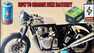 How to Charge Bike Battery at Home | GT 650