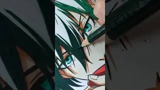 Drawing Itoshi Rin!!!#animedrawing#anime#shorts