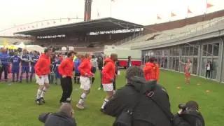 Adaptive Chris bij de Cruijff Foundation voetbalcup 2013