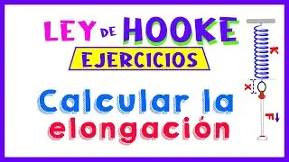 😎 C&oacute;mo sacar la elongaci&oacute;n ley de Hooke ✅ C&oacute;mo calcular la compresi&oacute;n de un resorte🚀 ley de hooke ⛳