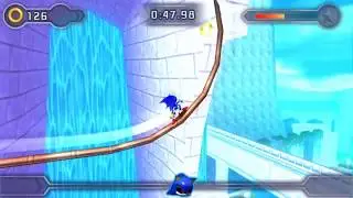 Sonic Rivals 2: Blue Coast Zone Act 3 Speedrun