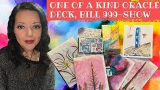 🌙 ONE-OF-A-KIND ORACLE DECK | A Magical Gift 🎨Thank you Bill 🕯️💌 @999-WJL-Show 