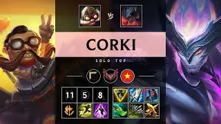 Corki Top vs Aatrox - VN Grandmaster Patch 25.20