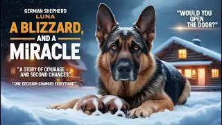 German Shepherd&rsquo;s Fight for Survival in a Blizzard. The Man&rsquo;s Kindness Will Inspire You!