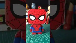 Spiderman Papercraft  #marvel #papertoy #spiderman #shortvideo #papercraft #shortsfeed #shortsviral