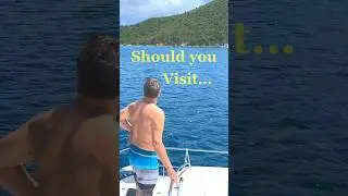 In 20 Seconds! | Visiting Norman Island in the British Virgin Islands!
