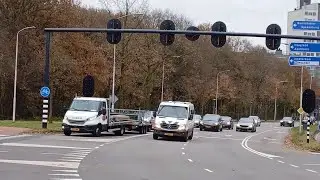 Dienst Vervoer en Ondersteuning (DV&O) met spoed door Amersfoort.