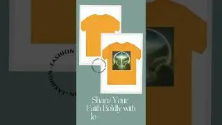 Wear your beliefs with pride in our John 14:6 Cotton T-Shirt! ✝️