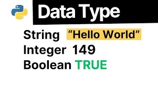 Python Data Types For Beginners Visualy Explained