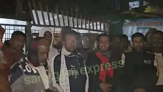 তারেক জিয়া আগমন উপলক্ষে সরোজগঞ্জে আনান্দ মিছিল।