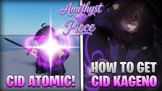 Amethyst Piece | CID KAGENO | Showcase + Tutorial Como Obter Cid Kageno, Novas Ra&ccedil;as & Accs