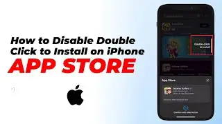 How to Disable Double Click to Install on iPhoneApp Store?