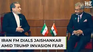Iran Violence: Foreign Minister Araghchi Dials Jaishankar As Trump Issues Warning To Khamenei Regime