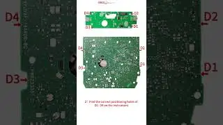Yanhua ACDP Module 34 Lock fastening (R7F701404) interface board Installation tutorial