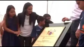 Polideportivo de Magdalena fue bautizado con el nombre de Daniel Peredo
