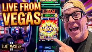 LIVE FROM VEGAS! Finally Your Cure For Boredom! The Slot Master Is Live! #shorts