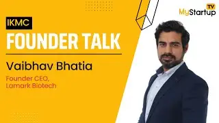 Vaibhav Bhatia CEO & Founder of Lamark Biotech  gave speech at IKMC IKP-2022