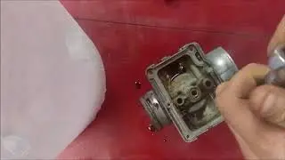 Mikuni carb cleaning walkthrough