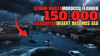 Morocco is Sinking: Storm Marta Unleashes Biblical Floods After Years of Drought!