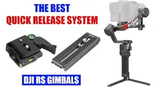 Лучшая система быстрого крепления для подвеса DJI [RS 4, RS 3, RS 2]: SmallRig Manfrotto Plate + Oben QRA-R2