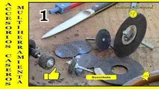 MINI ACCESORIO MOTOR TOOLS CASERO 1 (muela abrasiva)