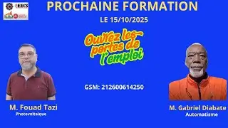 Video N&deg;526 Formation en photovoltaique et automatisme. Ouvrez les portes de l'emploi